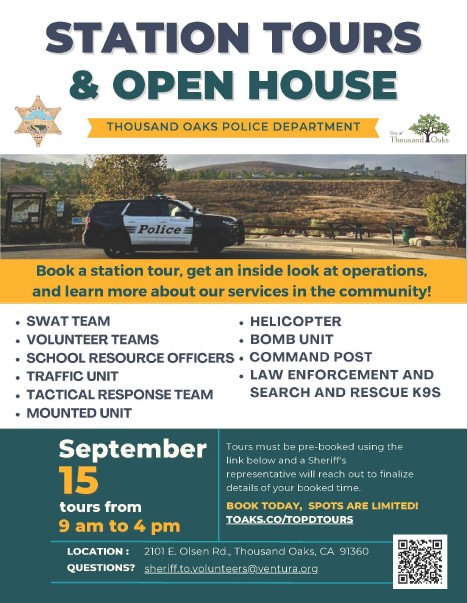 TOPD Station Tours
